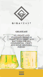 Mobile Screenshot of gigayeast.com